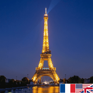 Eiffeltårnet i Paris, Frankrig